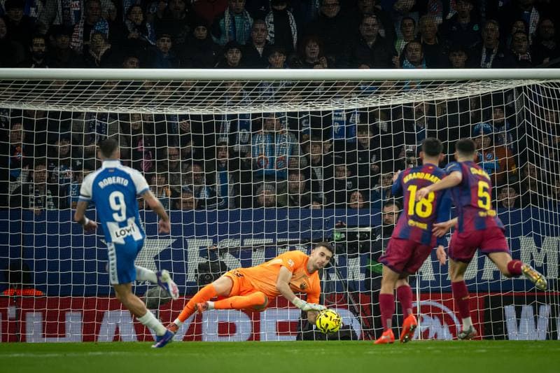 Football. La Liga. RCD Espanyol - FC Barcelona. 03.01.2026