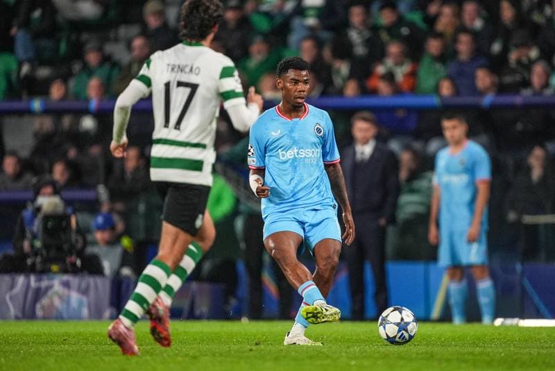 Football. UEFA Champions League. Sporting CP - Club Brugge. 26.11.2025