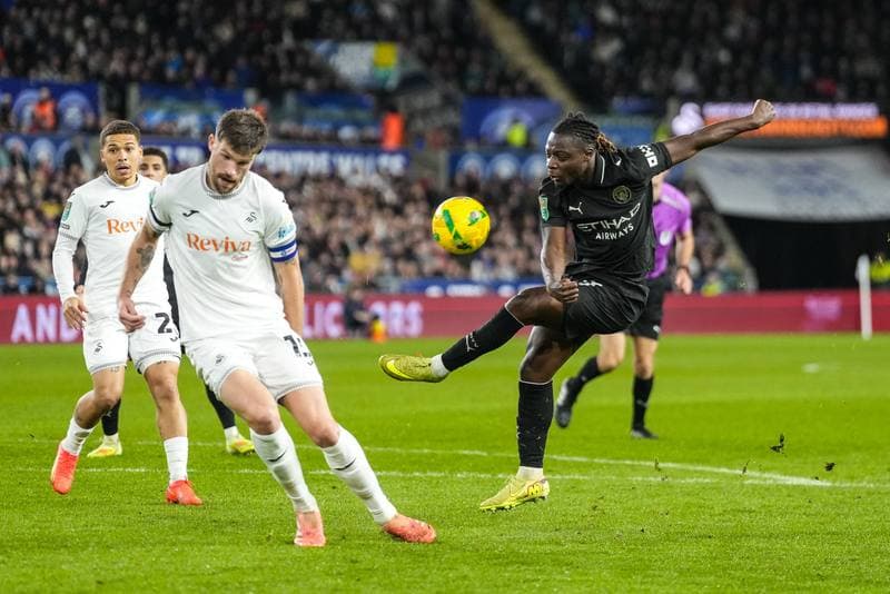 Football. Carabao Cup. Swansea City - Manchester City. 29.10.2025