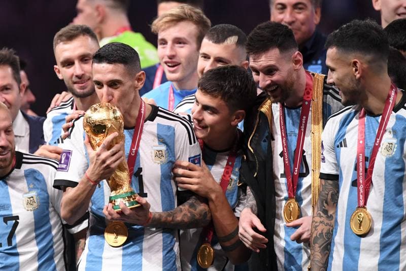Football. FIFA World Cup. Argentina - France. 18.12.2022