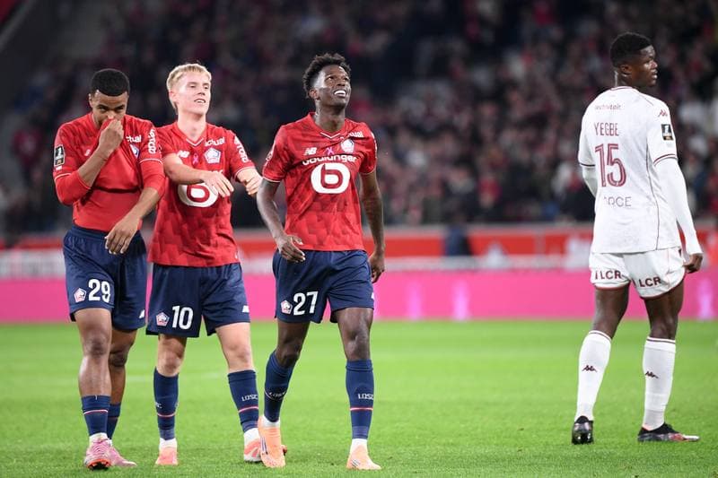 Football. Ligue 1 McDonald's. LOSC Lille - FC Metz. 26.10.2025