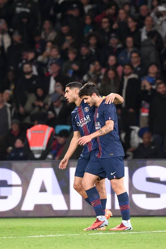 Football. Ligue 1. Paris Saint-Germain - AJ Auxerre. 27.09.2025