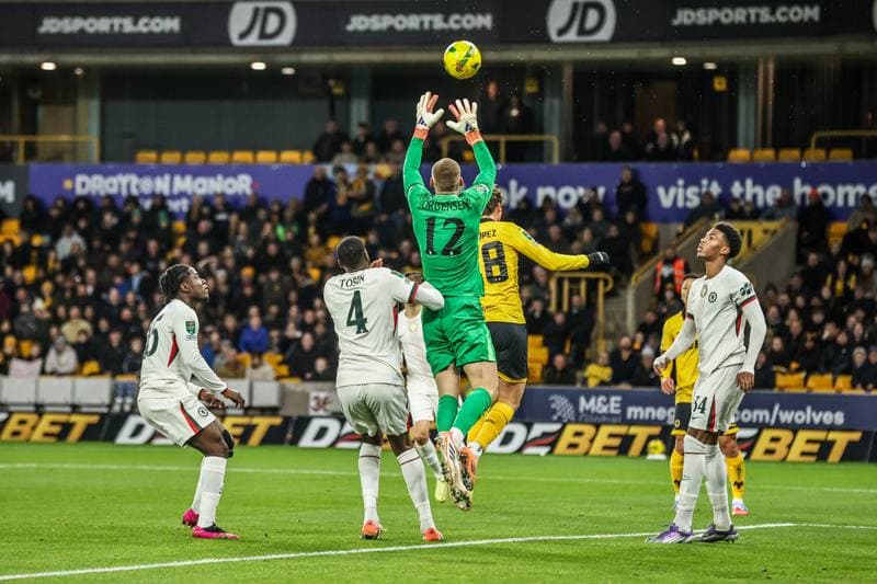 Football. Carabao Cup. Wolverhampton Wanderers - Chelsea. 29.10.2025