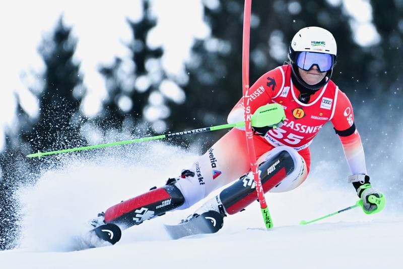 Alpine Skiing. Audi FIS World Cup. Women's Slalom. 04.01.2026