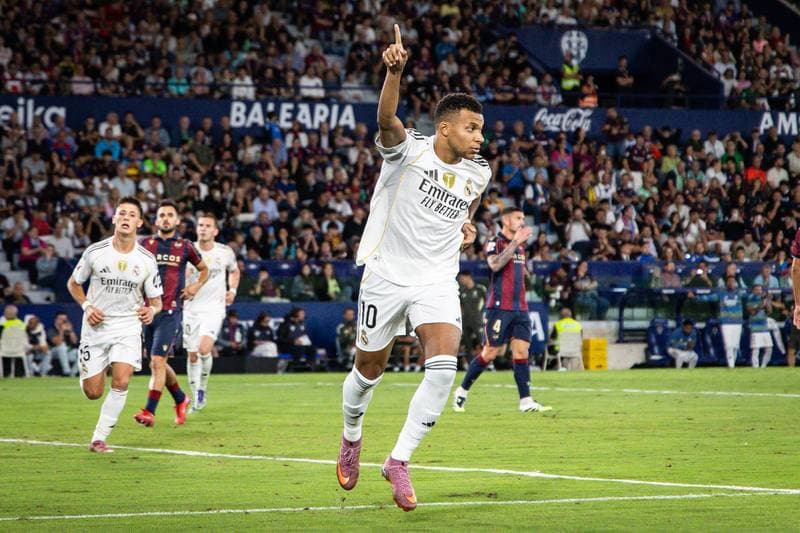 Football. La Liga. Levante - Real Madrid. 23.09.2025