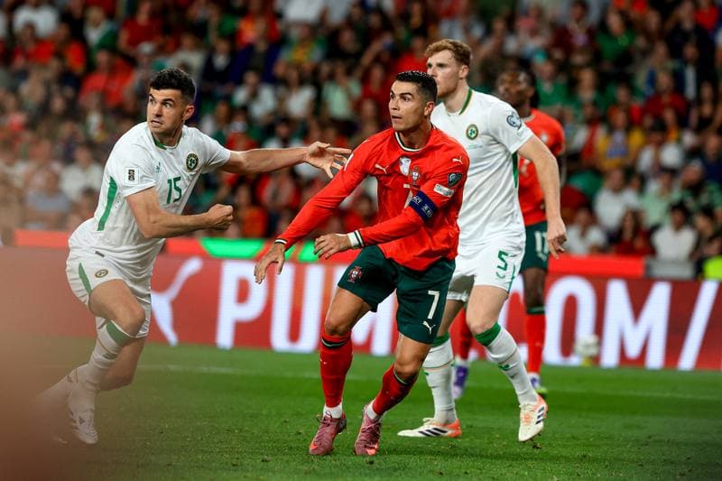 Football. FIFA World Cup Qualifiers. Portugal - Republic of Ireland. 11.10.2025