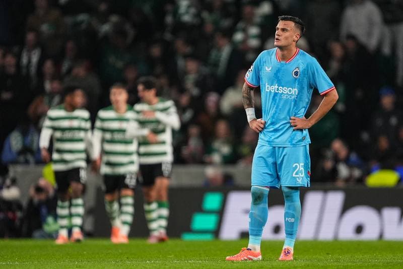 Football. UEFA Champions League. Sporting CP - Club Brugge. 26.11.2025