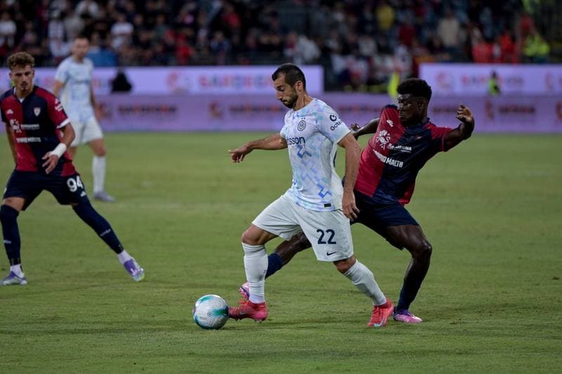 Football. Serie A. Cagliari - Inter. 27.09.2025