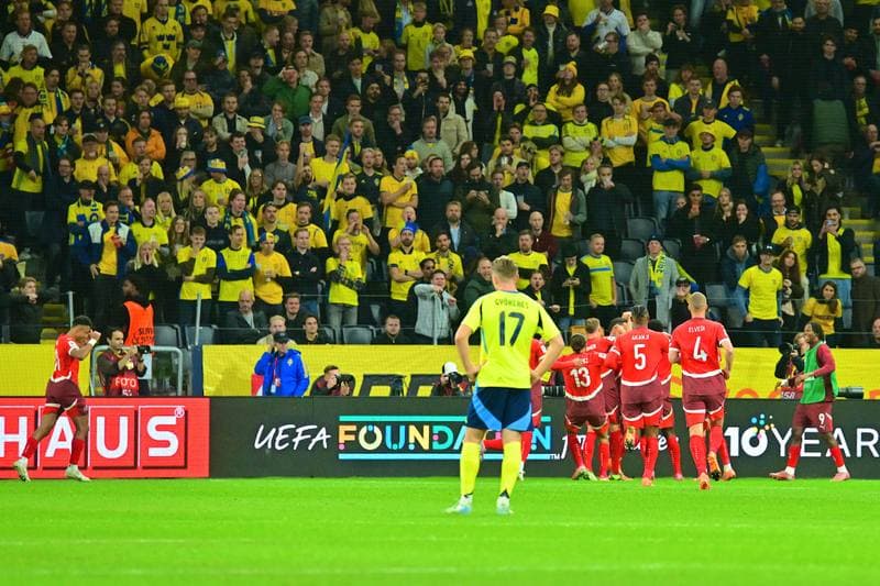 Football. Sweden. Press Conference. 10.10.2025