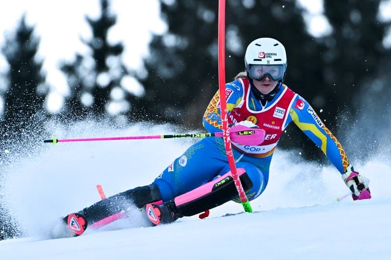 Alpine Skiing. Audi FIS World Cup. Women's Slalom. 04.01.2026