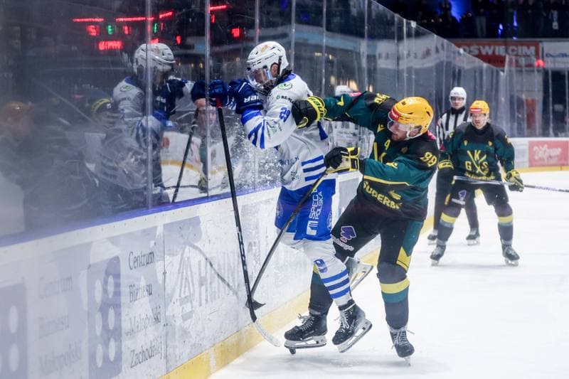 Ice Hockey. Tauron Hokej Liga. KS Unia Oswiecim - GKS Katowice. 25.03.2026