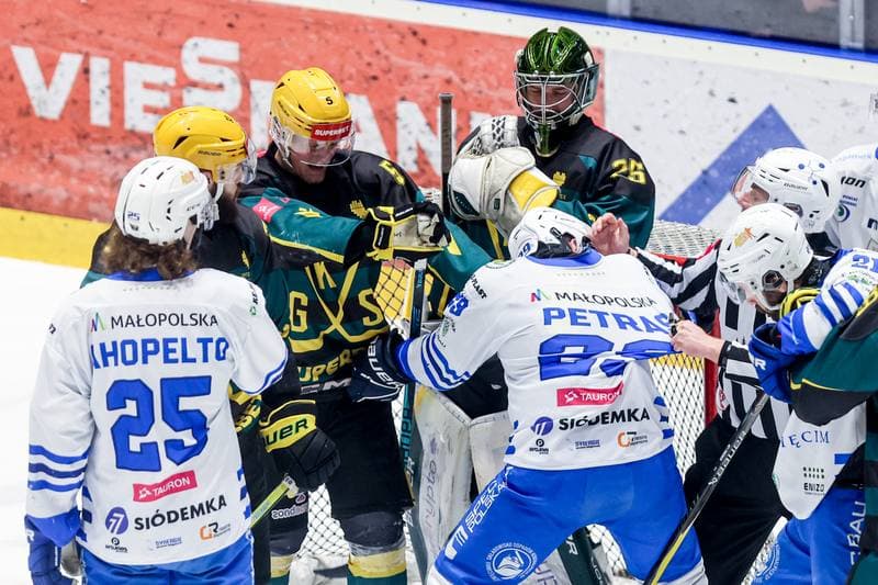 Ice Hockey. Tauron Hokej Liga. KS Unia Oswiecim - GKS Katowice. 25.03.2026