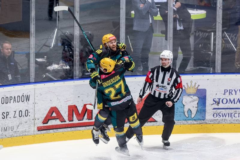 Ice Hockey. Tauron Hokej Liga. KS Unia Oswiecim - GKS Katowice. 25.03.2026