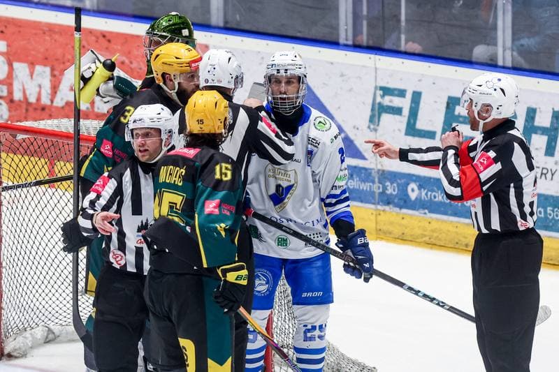 Ice Hockey. Tauron Hokej Liga. KS Unia Oswiecim - GKS Katowice. 25.03.2026