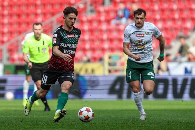 Football. Betclic I liga. GKS Tychy - Slask Wroclaw. 15.03.2026