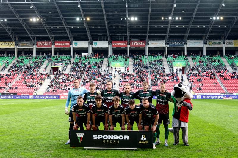 Football. Betclic I liga. GKS Tychy - Slask Wroclaw. 15.03.2026