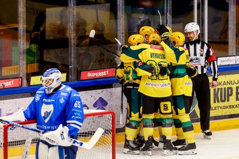 Ice Hockey. Tauron Hokej Liga. GKS Katowice - KS Unia Oswiecim. 15.03.2026