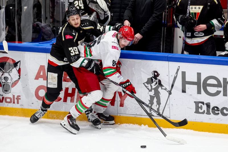 Ice Hockey. Tauron Hokej Liga. ECB Zaglebie Sosnowiec - GKS Tychy. 16.03.2026