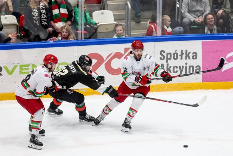 Ice Hockey. Tauron Hokej Liga. ECB Zaglebie Sosnowiec - GKS Tychy. 16.03.2026