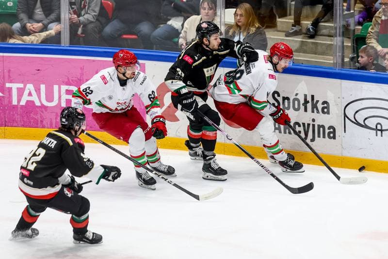 Ice Hockey. Tauron Hokej Liga. ECB Zaglebie Sosnowiec - GKS Tychy. 16.03.2026