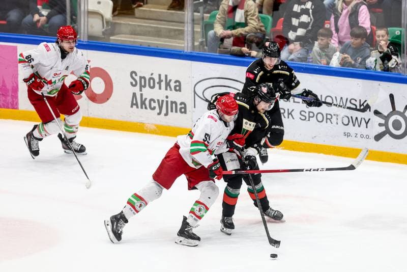Ice Hockey. Tauron Hokej Liga. ECB Zaglebie Sosnowiec - GKS Tychy. 16.03.2026
