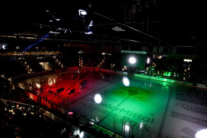 Ice Hockey. Tauron Hokej Liga. ECB Zaglebie Sosnowiec - GKS Tychy. 16.03.2026