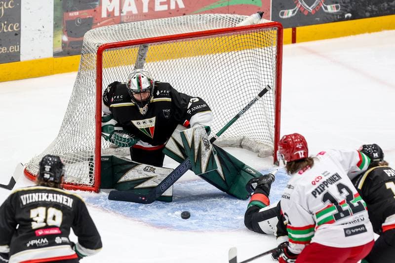 Ice Hockey. Tauron Hokej Liga. ECB Zaglebie Sosnowiec - GKS Tychy. 16.03.2026
