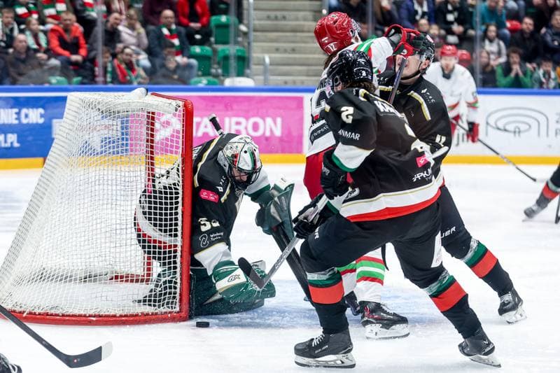 Ice Hockey. Tauron Hokej Liga. ECB Zaglebie Sosnowiec - GKS Tychy. 17.03.2026