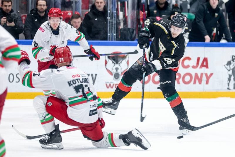 Ice Hockey. Tauron Hokej Liga. ECB Zaglebie Sosnowiec - GKS Tychy. 17.03.2026
