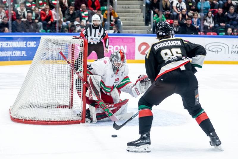 Ice Hockey. Tauron Hokej Liga. ECB Zaglebie Sosnowiec - GKS Tychy. 17.03.2026
