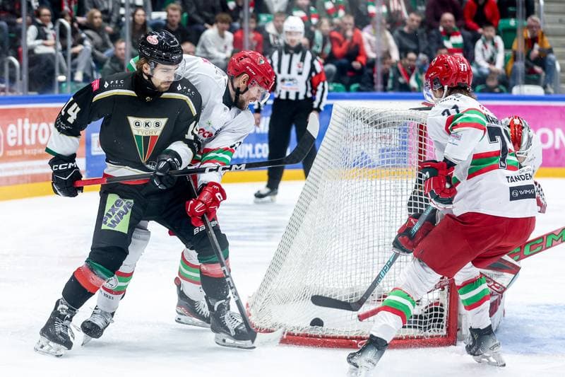 Ice Hockey. Tauron Hokej Liga. ECB Zaglebie Sosnowiec - GKS Tychy. 17.03.2026