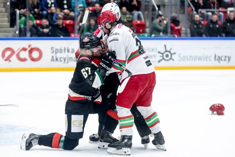Ice Hockey. Tauron Hokej Liga. ECB Zaglebie Sosnowiec - GKS Tychy. 17.03.2026