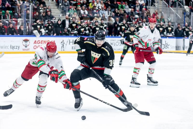 Ice Hockey. Tauron Hokej Liga. ECB Zaglebie Sosnowiec - GKS Tychy. 17.03.2026