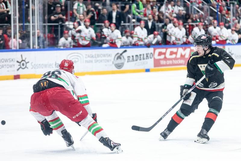 Ice Hockey. Tauron Hokej Liga. ECB Zaglebie Sosnowiec - GKS Tychy. 17.03.2026