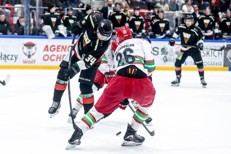 Ice Hockey. Tauron Hokej Liga. ECB Zaglebie Sosnowiec - GKS Tychy. 17.03.2026