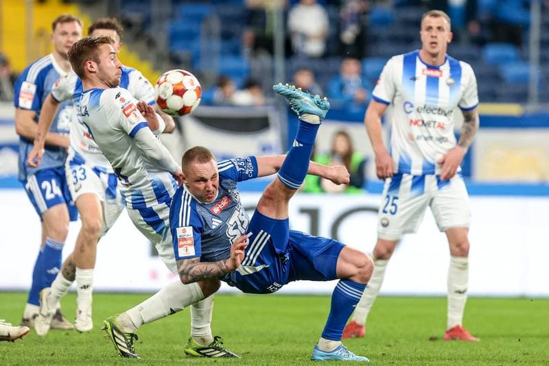Football. Betclic I liga. Ruch Chorzow - Stal Mielec. 14.03.2026