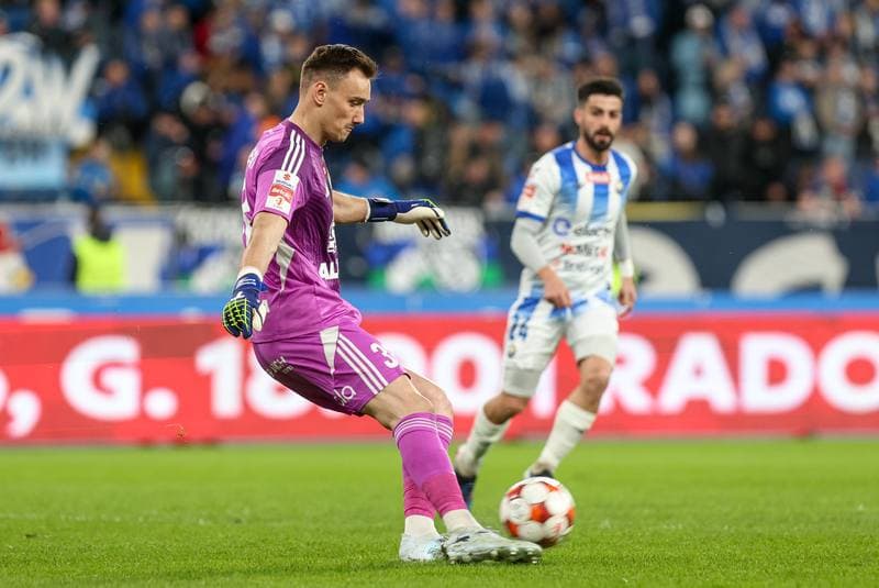 Football. Betclic I liga. Ruch Chorzow - Stal Mielec. 14.03.2026