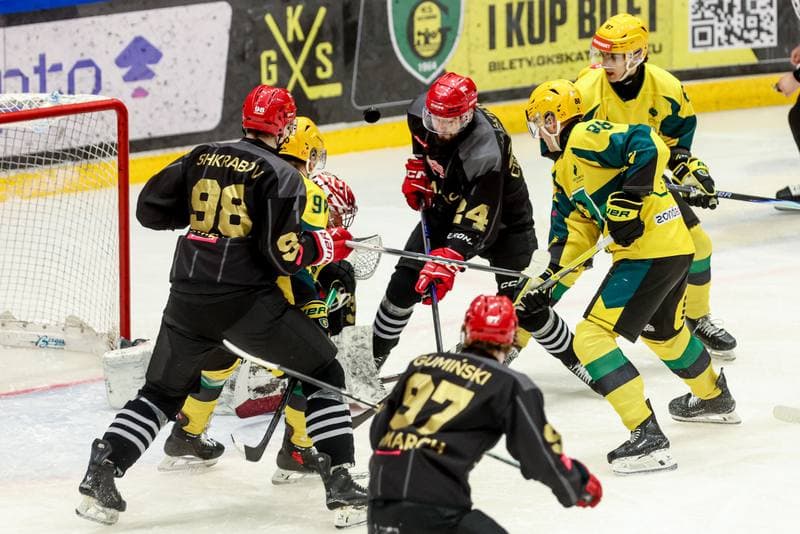 Ice Hockey. Tauron Hokej Liga. GKS Katowice - Comarch Cracovia. 01.03.2026