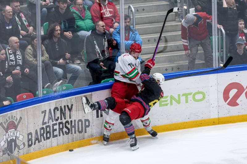 Ice Hockey. Tauron Hokej Liga. ECB Zaglebie Sosnowiec - BS Polonia Bytom. 01.03.2026