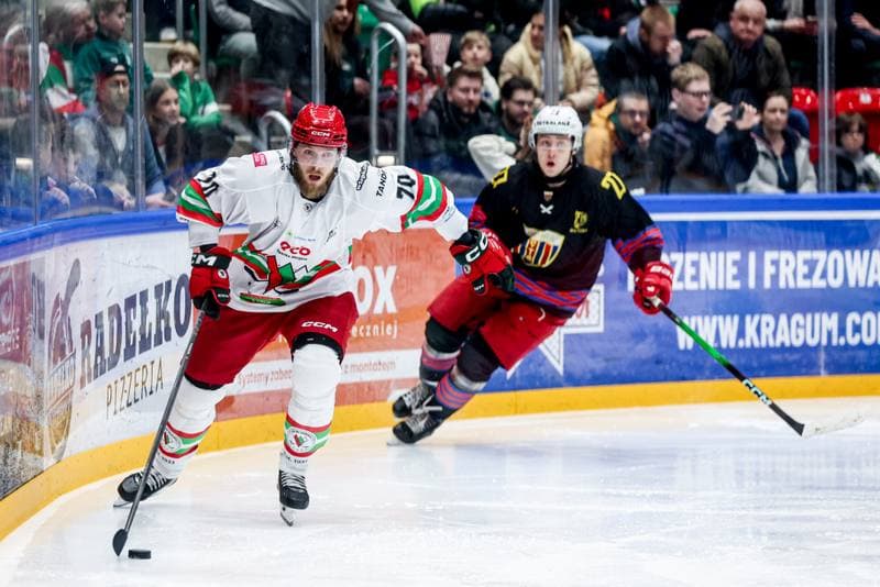 Ice Hockey. Tauron Hokej Liga. ECB Zaglebie Sosnowiec - BS Polonia Bytom. 01.03.2026