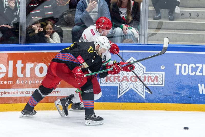 Ice Hockey. Tauron Hokej Liga. ECB Zaglebie Sosnowiec - BS Polonia Bytom. 01.03.2026