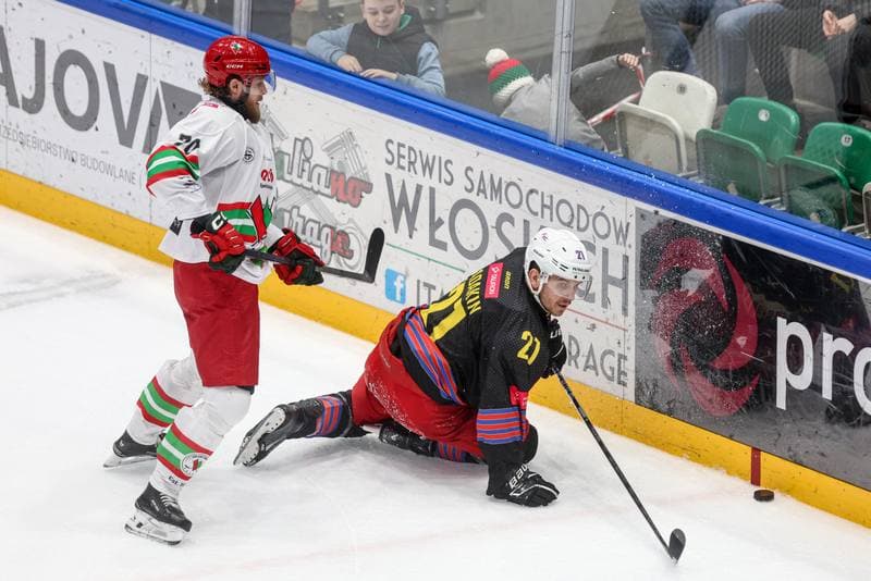 Ice Hockey. Tauron Hokej Liga. ECB Zaglebie Sosnowiec - BS Polonia Bytom. 01.03.2026