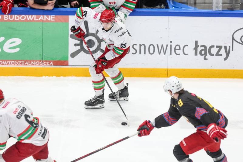 Ice Hockey. Tauron Hokej Liga. ECB Zaglebie Sosnowiec - BS Polonia Bytom. 01.03.2026