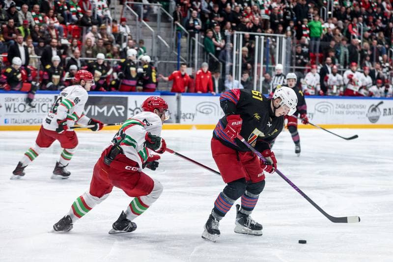 Ice Hockey. Tauron Hokej Liga. ECB Zaglebie Sosnowiec - BS Polonia Bytom. 01.03.2026