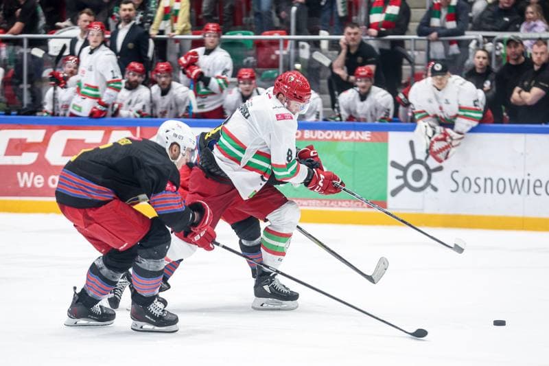 Ice Hockey. Tauron Hokej Liga. ECB Zaglebie Sosnowiec - BS Polonia Bytom. 01.03.2026