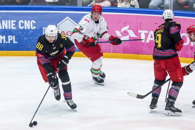 Ice Hockey. Tauron Hokej Liga. ECB Zaglebie Sosnowiec - BS Polonia Bytom. 01.03.2026
