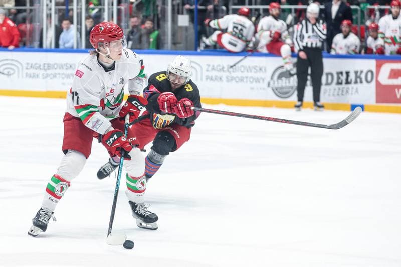 Ice Hockey. Tauron Hokej Liga. ECB Zaglebie Sosnowiec - BS Polonia Bytom. 01.03.2026