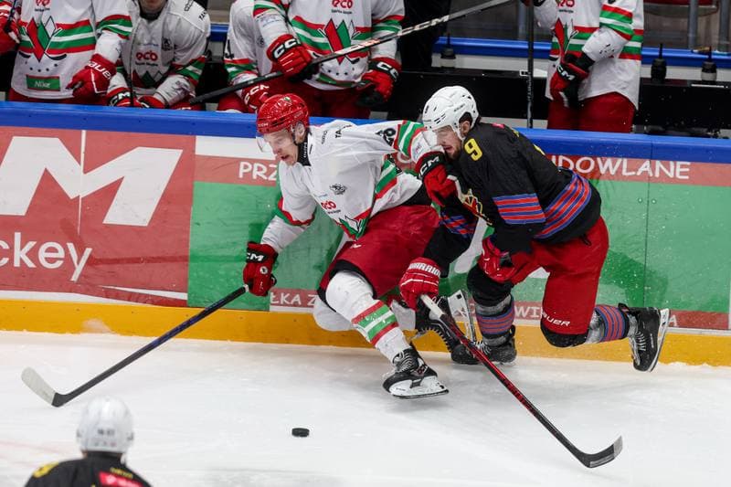 Ice Hockey. Tauron Hokej Liga. ECB Zaglebie Sosnowiec - BS Polonia Bytom. 01.03.2026