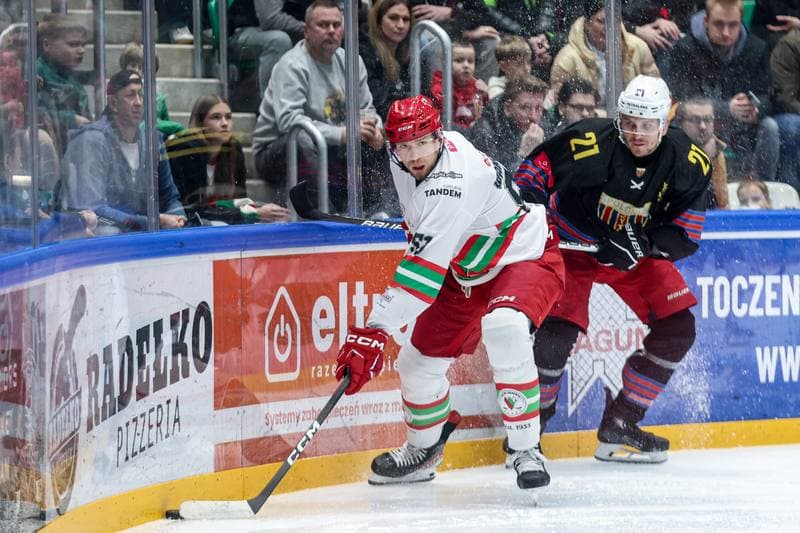 Ice Hockey. Tauron Hokej Liga. ECB Zaglebie Sosnowiec - BS Polonia Bytom. 01.03.2026