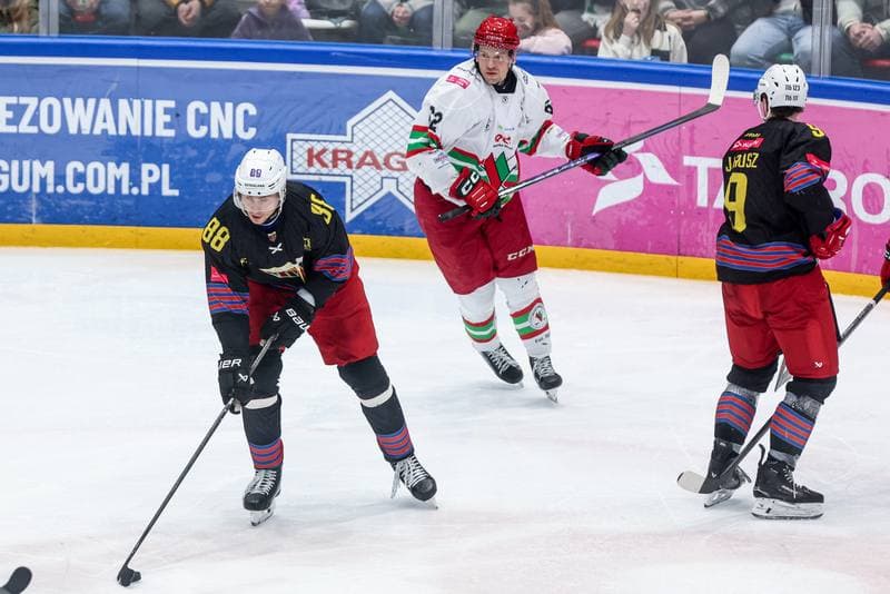 Ice Hockey. Tauron Hokej Liga. ECB Zaglebie Sosnowiec - BS Polonia Bytom. 01.03.2026